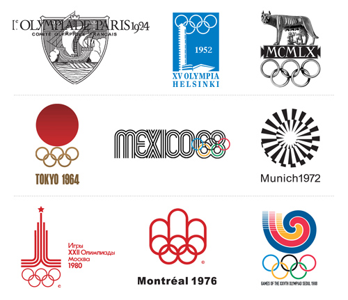 Historia de los Logos de los Juegos Olímpicos (1924-2012)