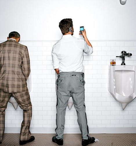 Brad Pitt - Mensajes de Texto desde el Baño (Wired)