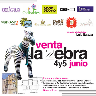 Venta La Zebra: Mercado de Diseño 4 y 5 de junio 2011