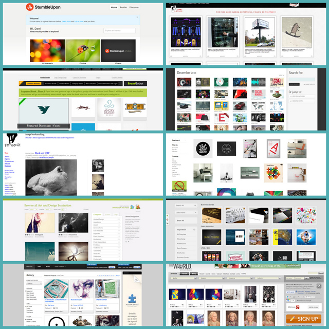 Zapping Gráfico: 10 sitios web de Inspiración Instantánea para Diseñadores