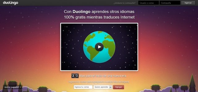 Duolingo - aprende otros idiomas gratis mientras traduces contenido en Internet