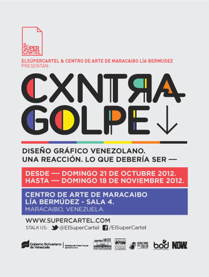 CONTRAGOLPE: Exposición de Diseño Gráfico Venezolano