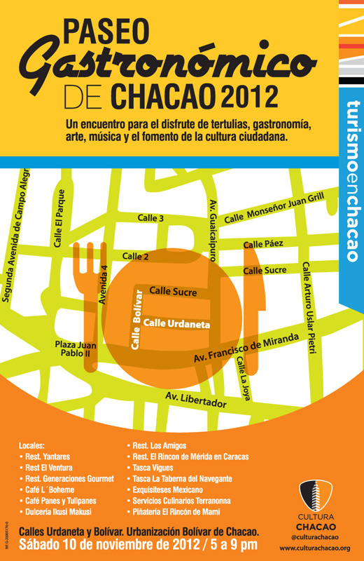 Paseo Gastronómico de Chacao 2012