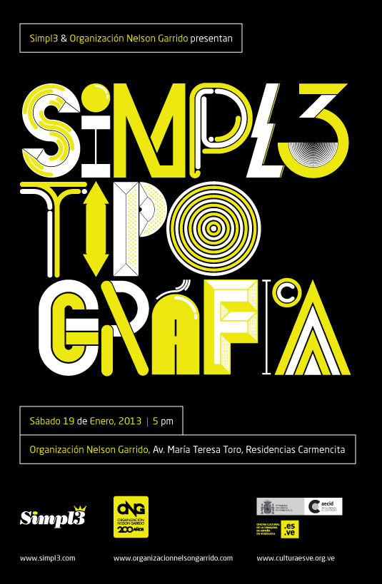 Exposición Colectiva Simpl3 Tipo Gráfica