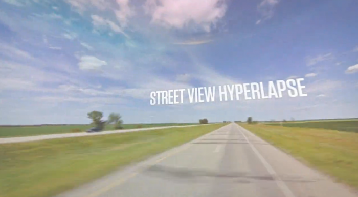Street View Hyperlapse
