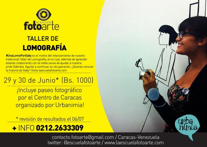 Taller de Lomografía: #UnaLomoPorGaby Caracas