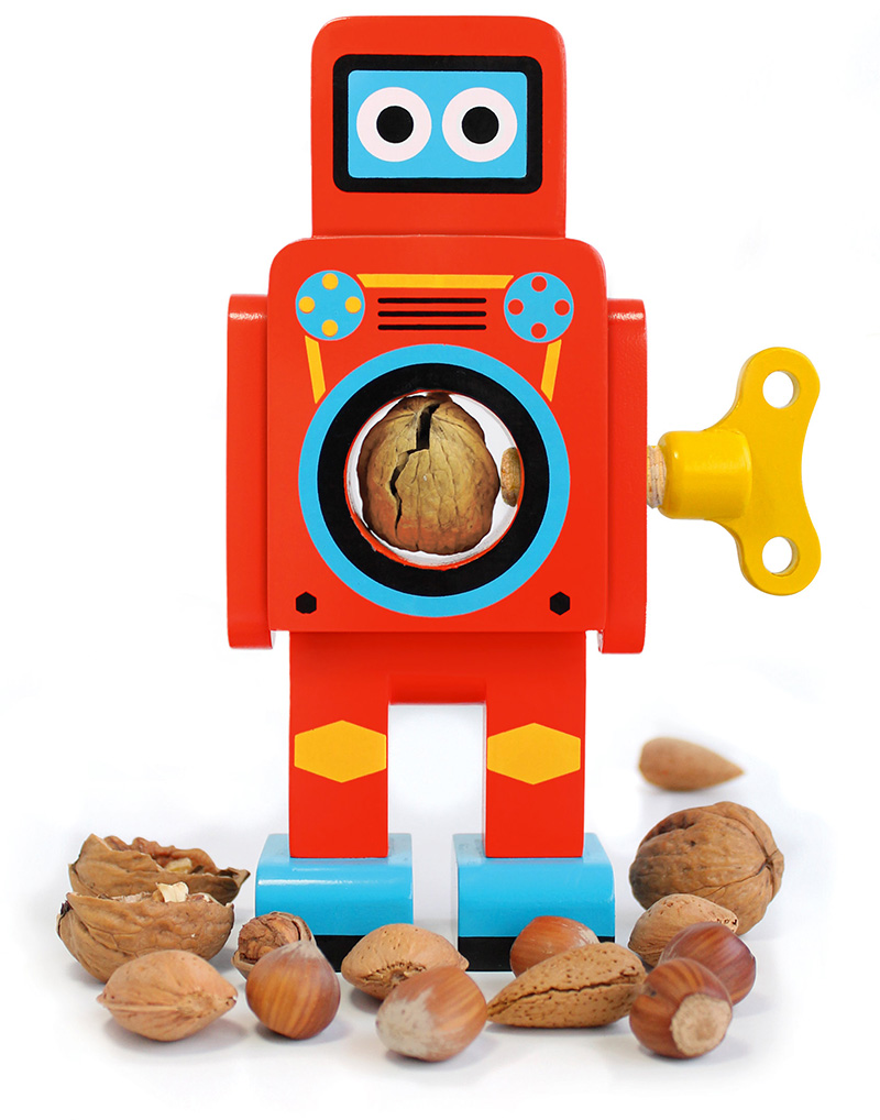 Robots Cascanueces por Matthias Zschaler