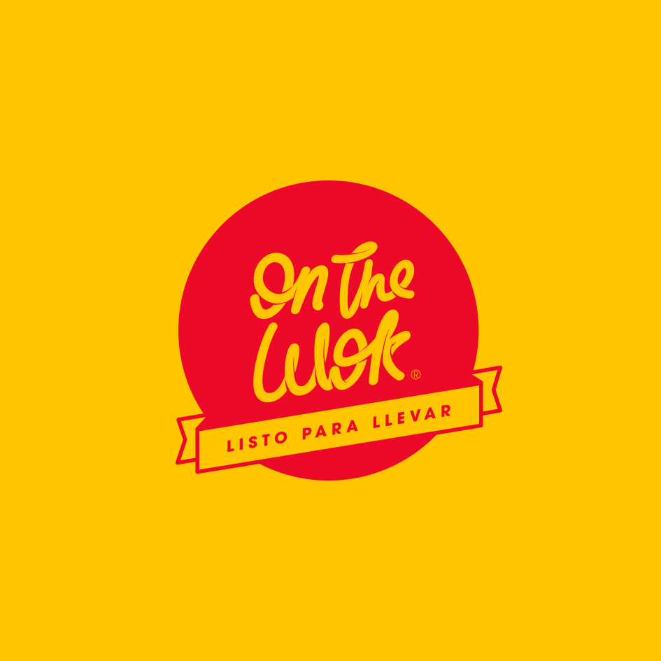 On The Wok - Restaurante Comida Asiática - Identidad Gráfica (Logotipo)