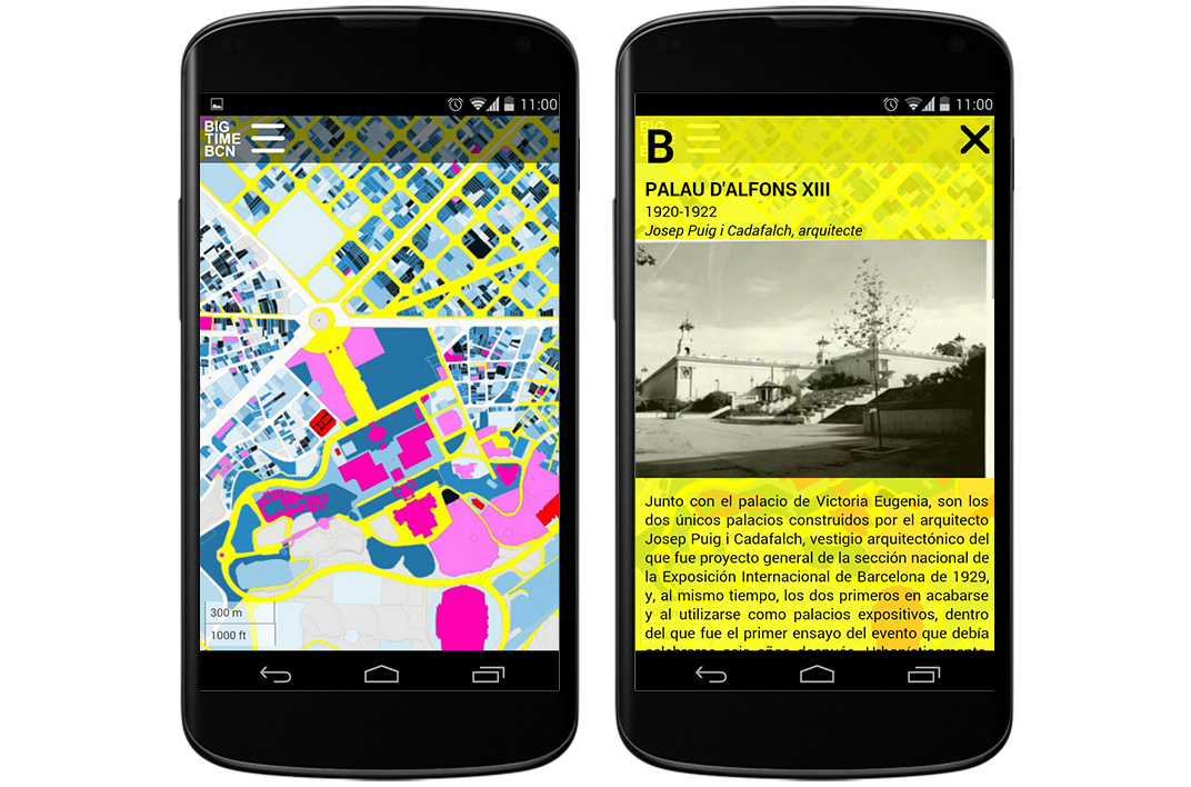 BIG TIME BCN - Mapa Interactivo de Barcelona App Android