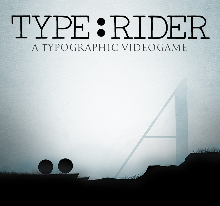 Type:Rider Videojuego Tipográfico