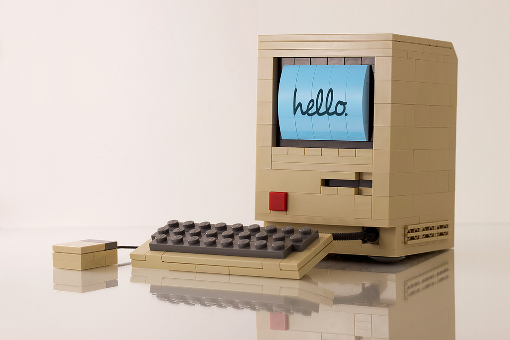 "Macintosh 128K" en Lego, por Chris McVeigh