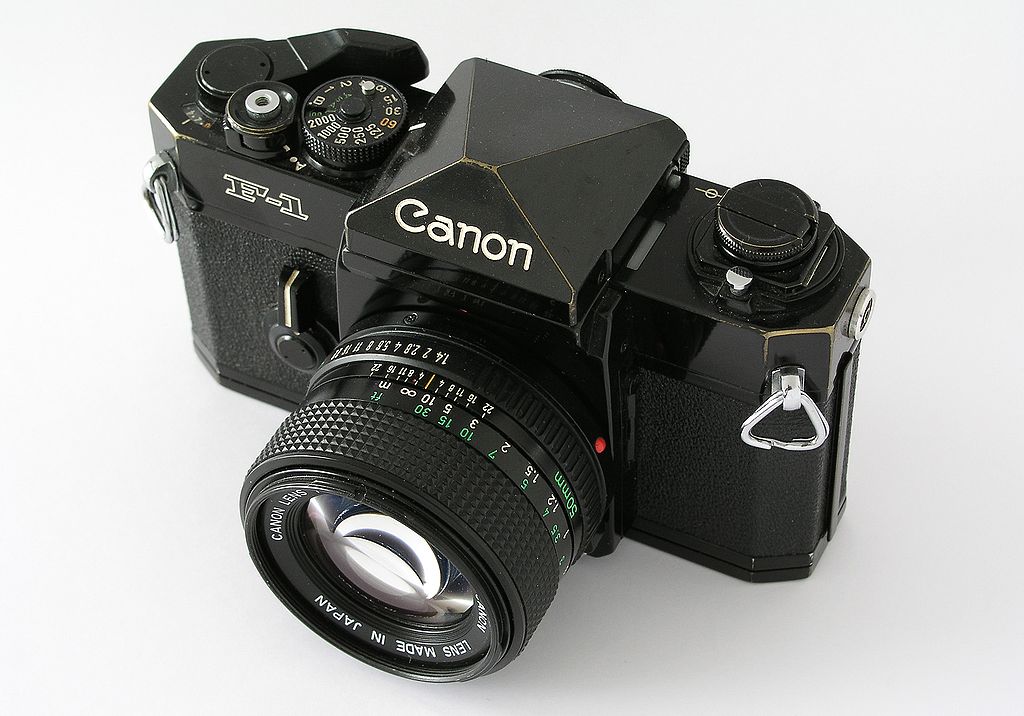 Canon F-1 (1979). Foto por: Noop1958