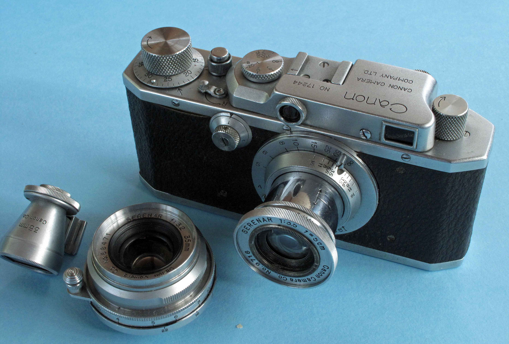 Canon - Cámara S-II (1946). Foto por: Leonard Bentley