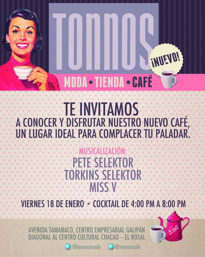 Tonnos Café Inauguración - Viernes 18 de enero de 2013