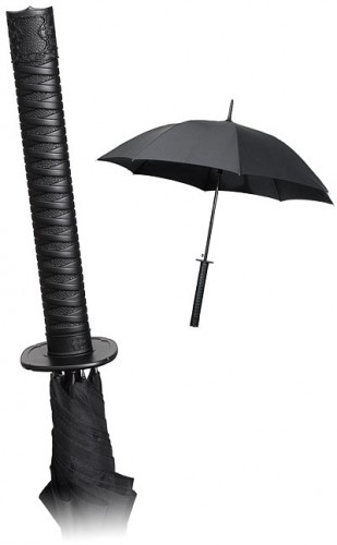 b625_samurai_sword_handle_umbrella_combo
