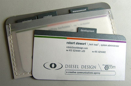 Tarjeta Presentación Diesel Design