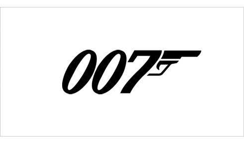 Logo James Bond 007: 1962. Diseñador desconocido