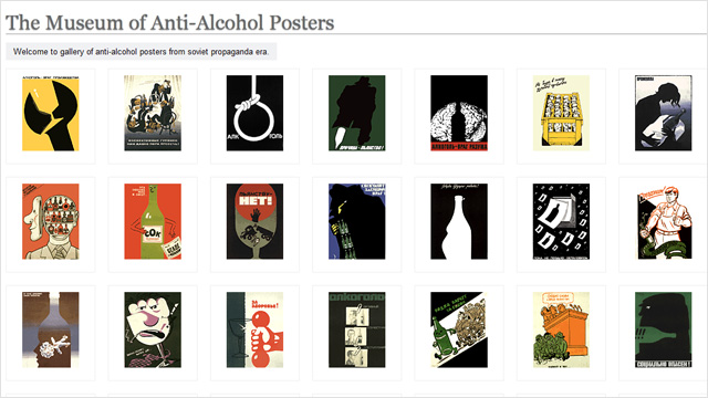 Afiches propaganda soviética Anti-Alcohol