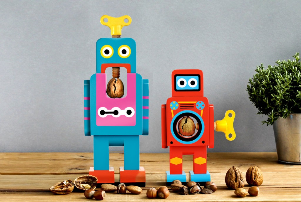 Robots Cascanueces por Matthias Zschaler