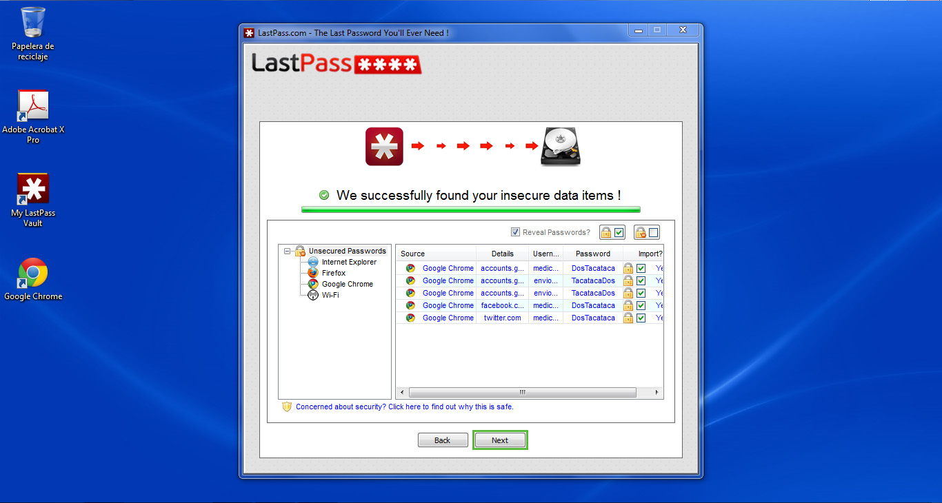 LastPass - Alojar contraseñas encriptadas en la nube