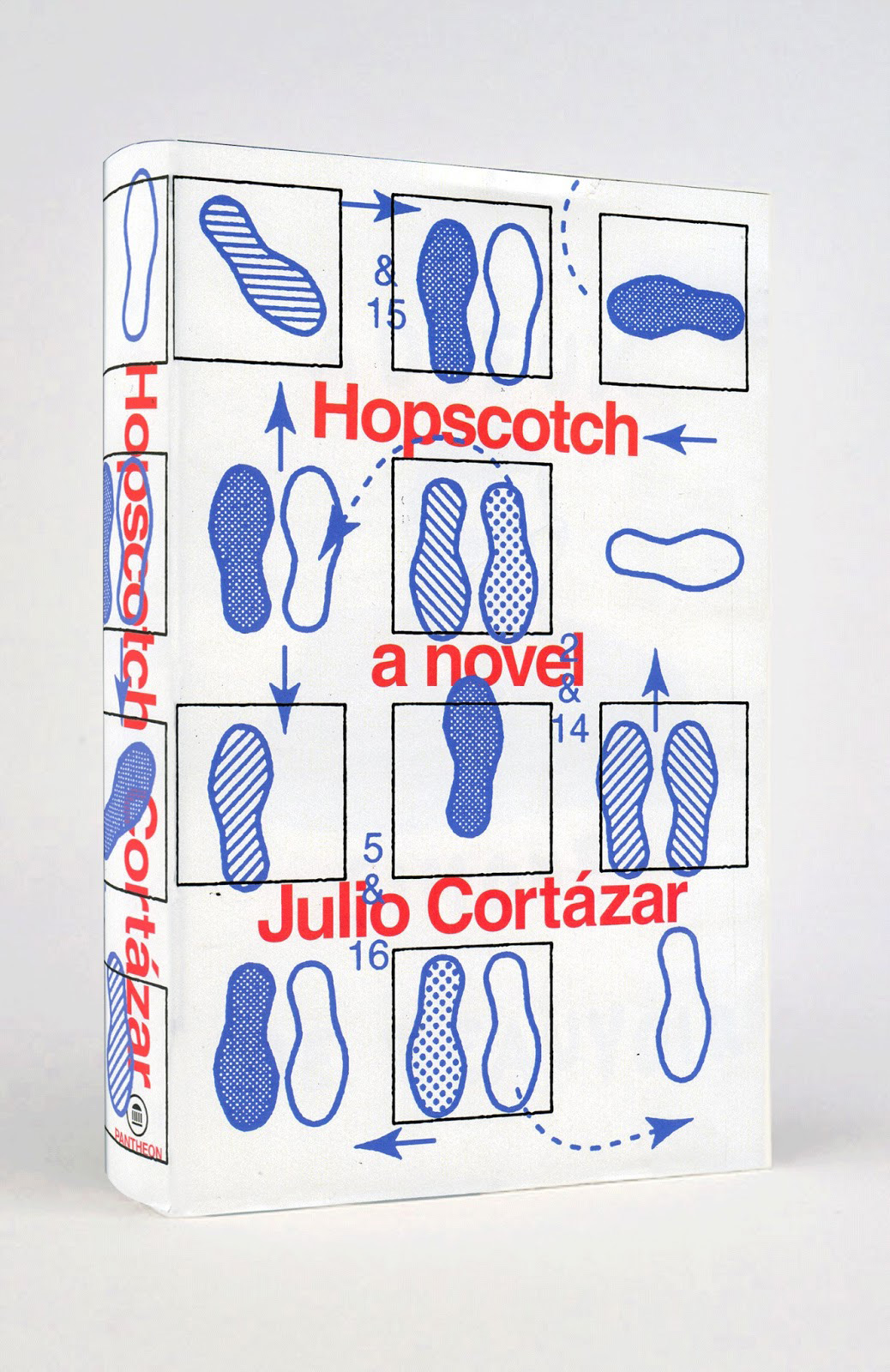 "Hopscotch" Julio Cortázar (diseño de cubierta por Peter Mendelsund)