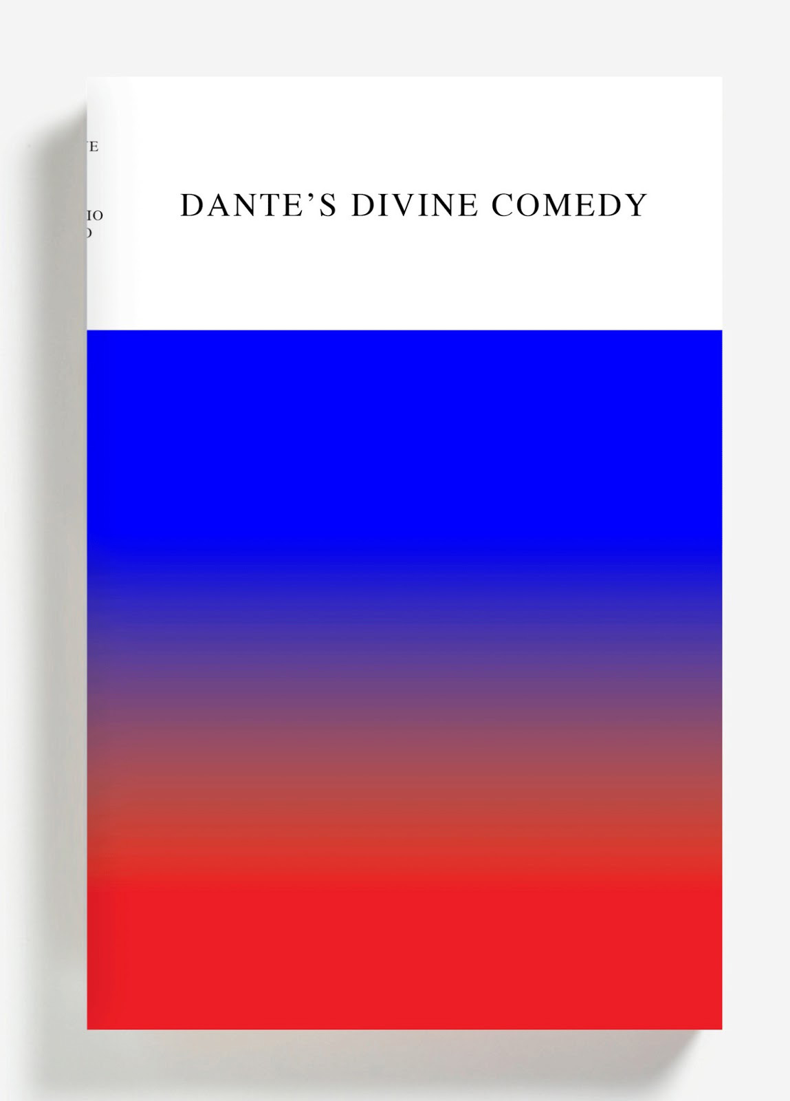 "Dante's Divine Comedy" (diseño de cubierta por Peter Mendelsund)