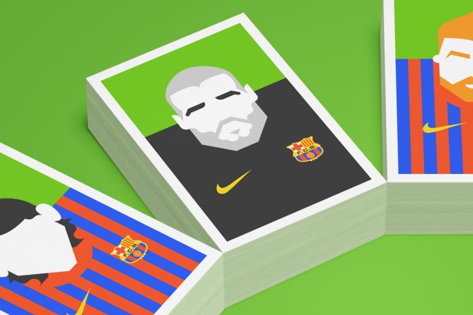 Re-Vision postales por Forma Estudio de Diseño - Fútbol